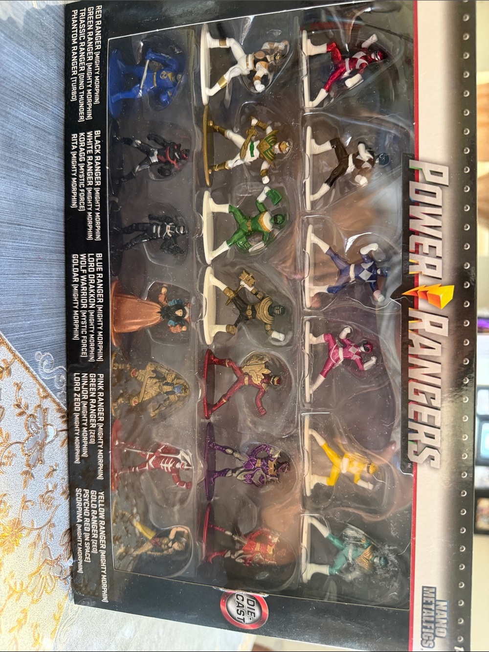 Power Ranger Mini Figure Set - Multicolor Kids Toy Collection
